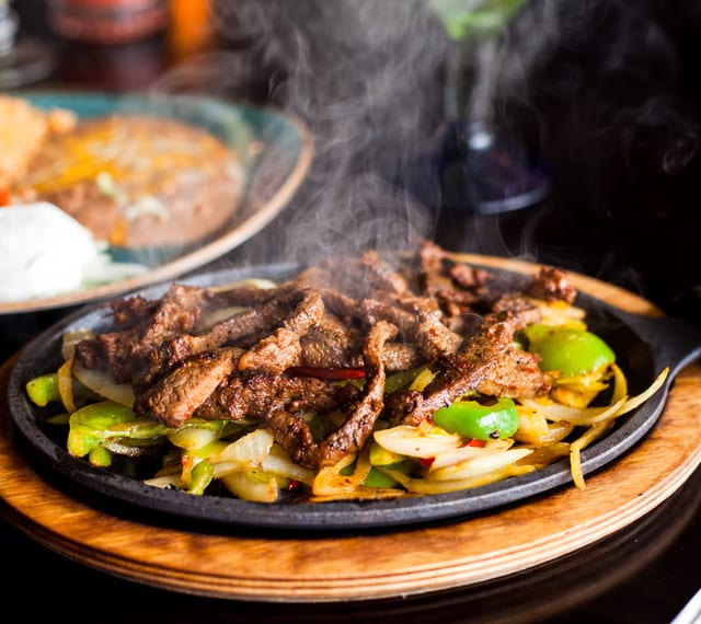 Lunch Fajitas.