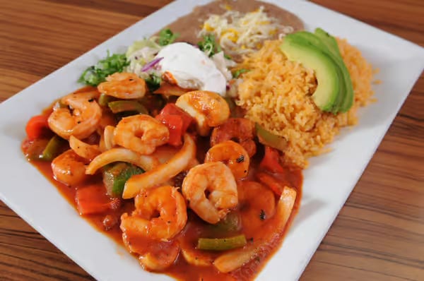 Camarones Rancheros.