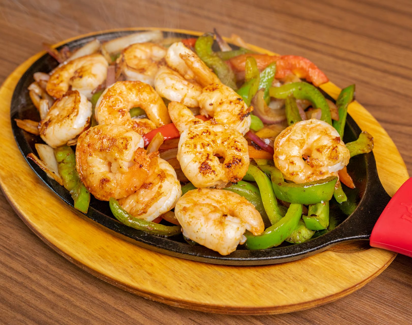 Shrimp Fajitas.