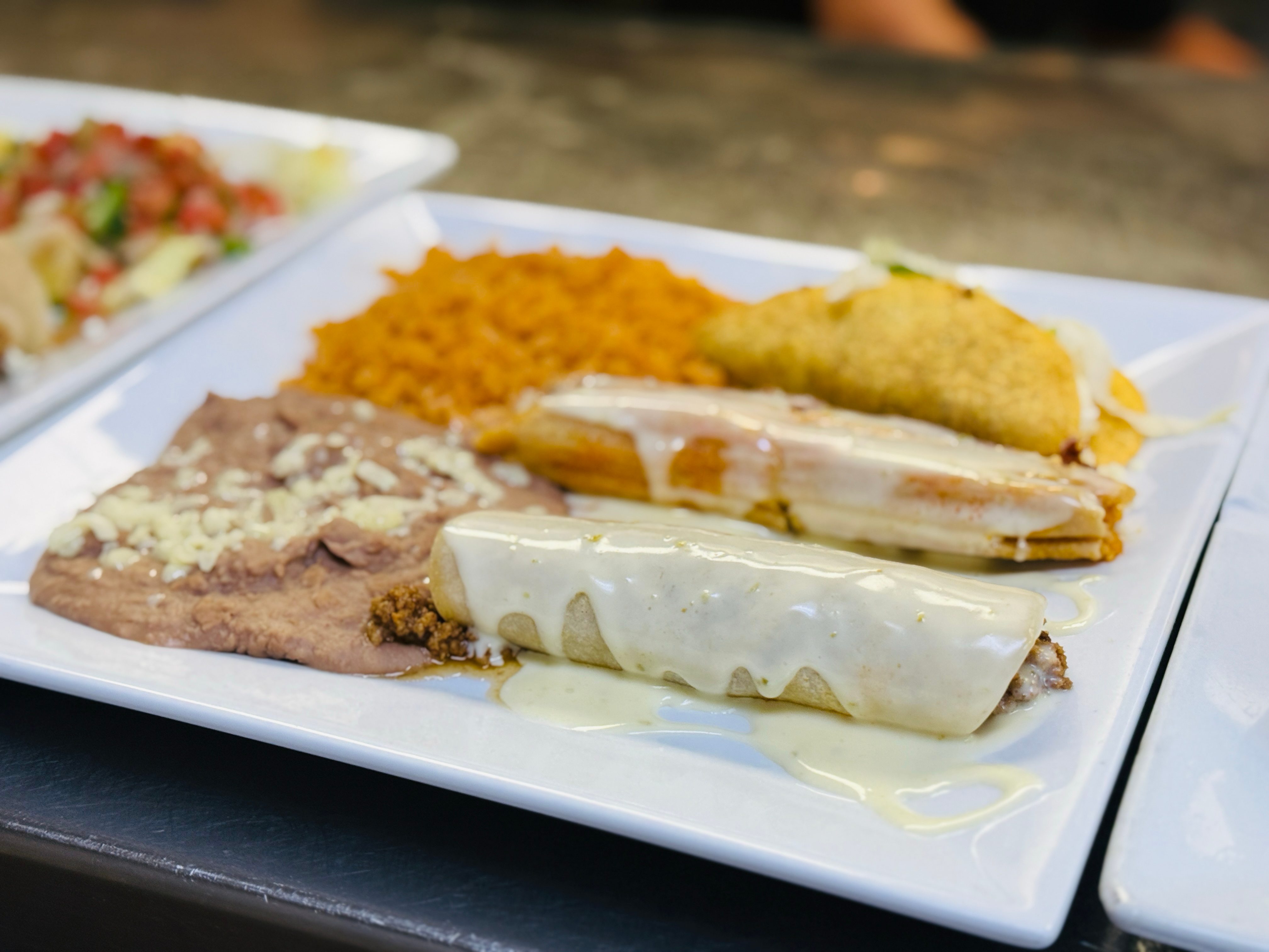 Taco & Tamale Combo.