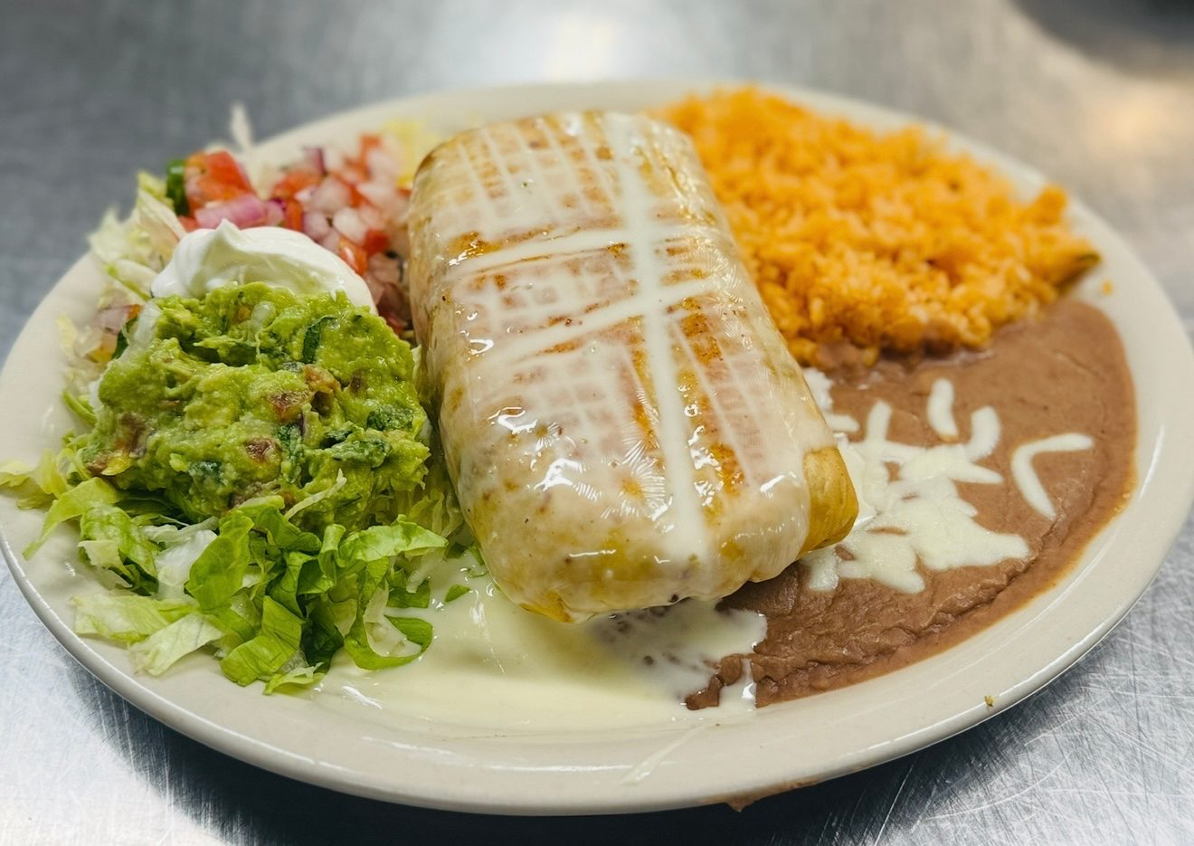 Chimichangas.