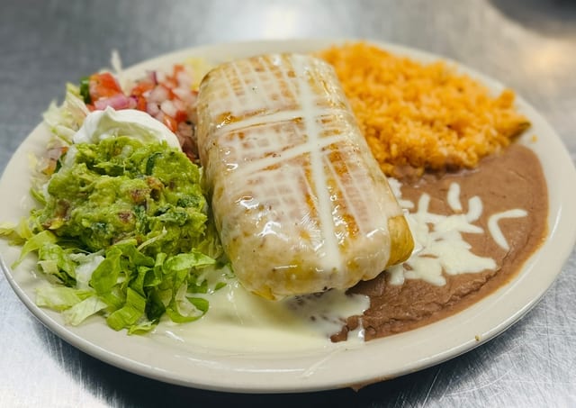Chimichangas.