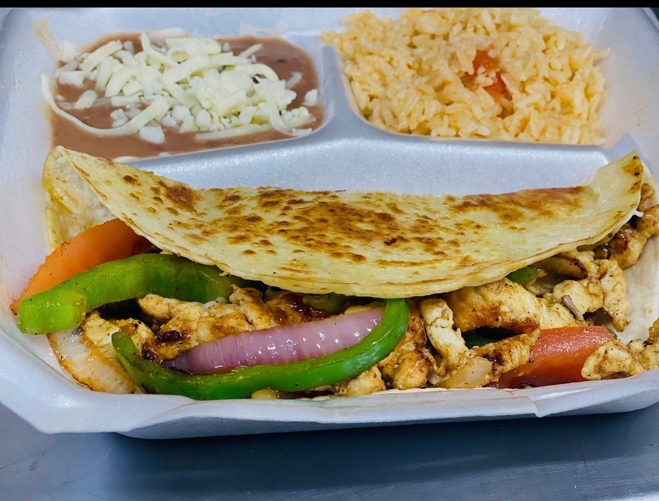 Grilled Chicken Quesadilla.