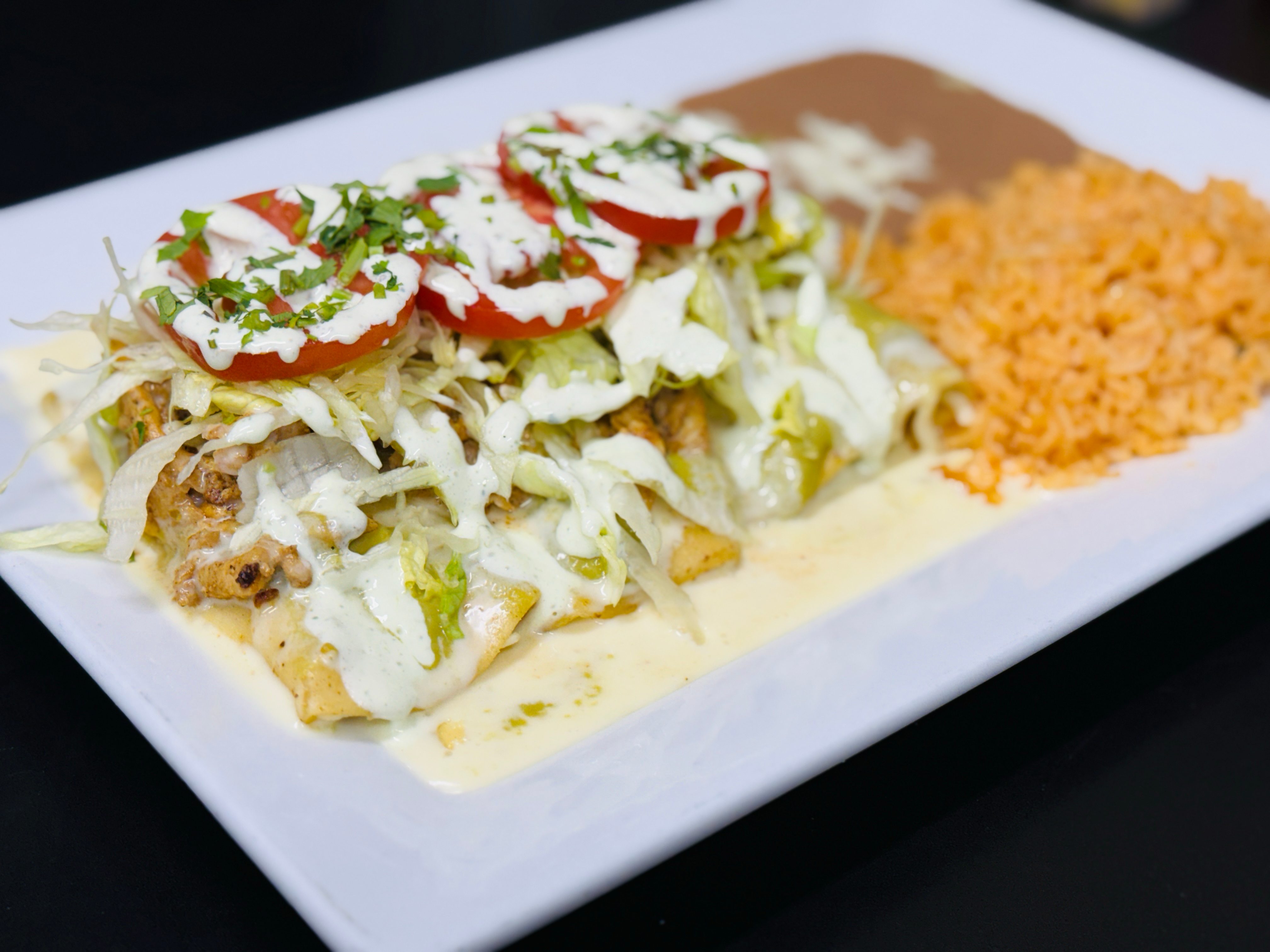 Queso Enchiladas.