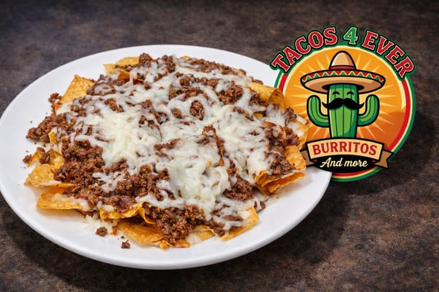 Ground Beef Nachos.