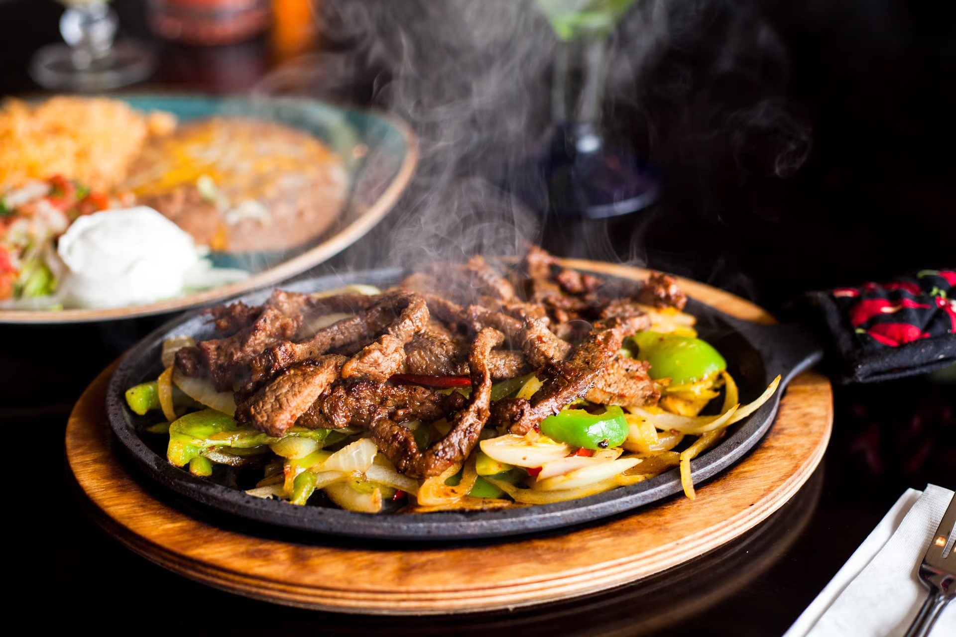 Beef, Chicken (Or Mixed) Fajita.