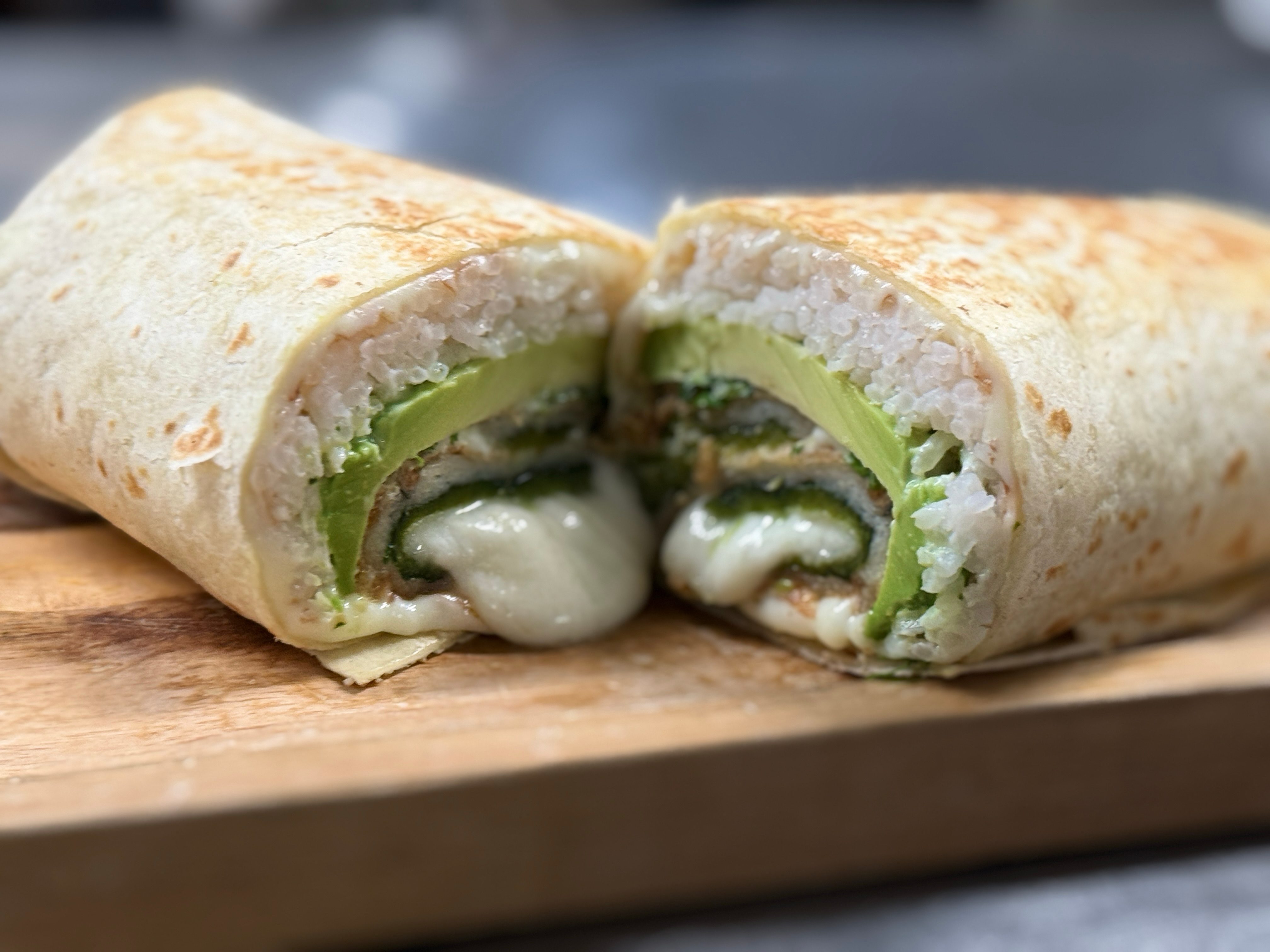 Burrito Poblano.