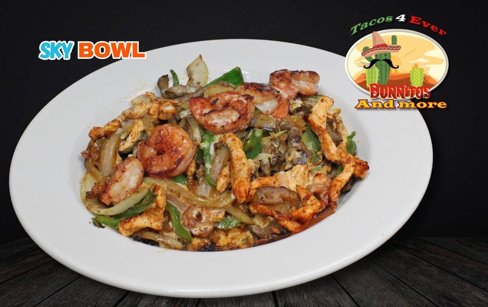 Sky Surf & Turf Bowl.