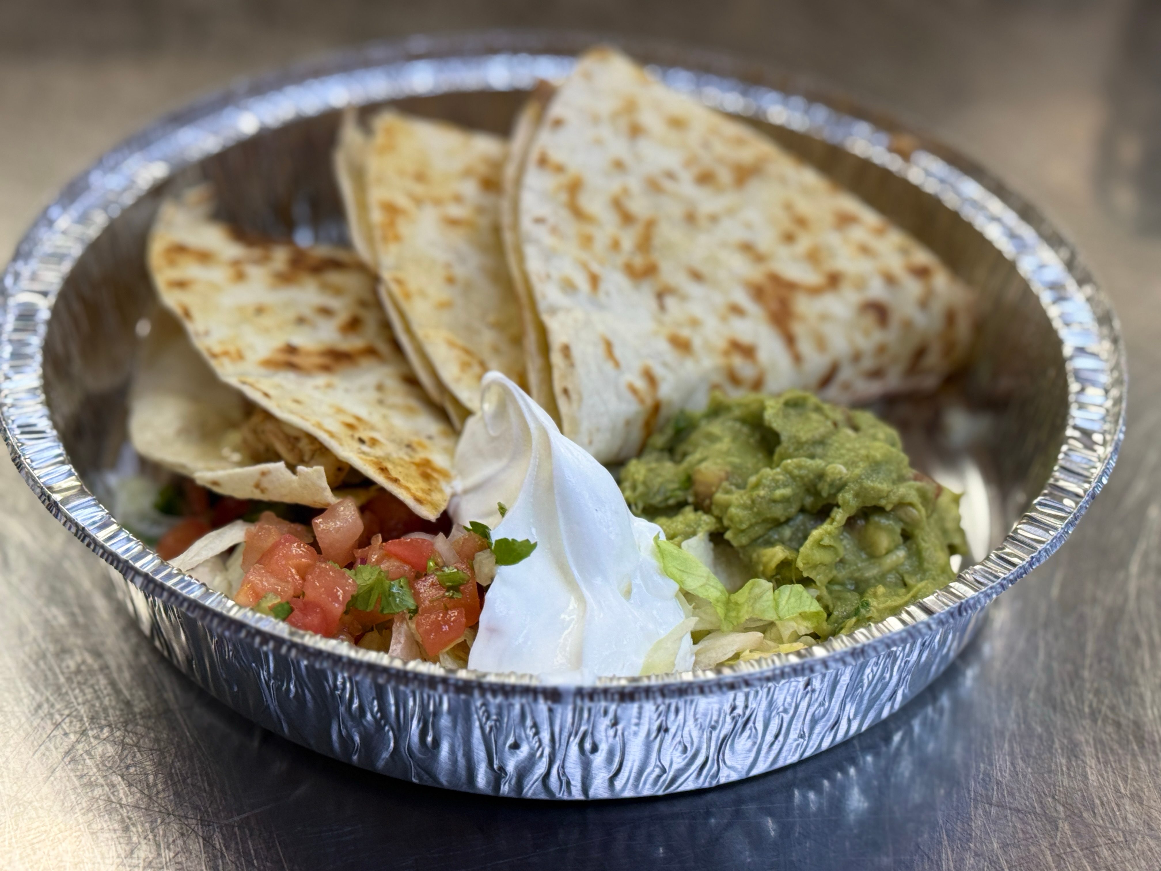 Chorizo Quesadilla.